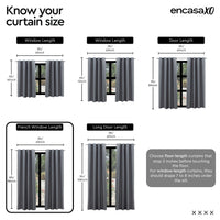Micro Mint Curtain (Pack of 2)