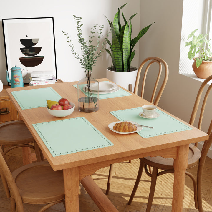 Cotton Mint Green Placemat (Pack of 4)