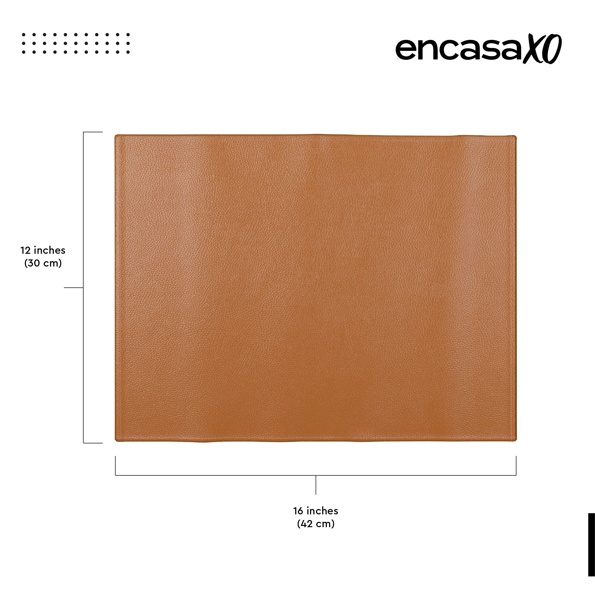 Faux Leather Tan Placemat