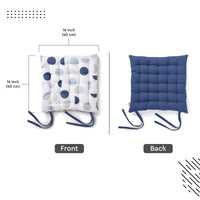 20s Sheeting Blue Moon Chairpad (Pack of 4)