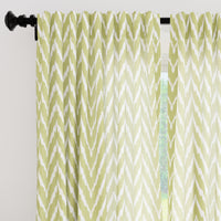 Micro Fire Sage Curtain (Pack of 2)