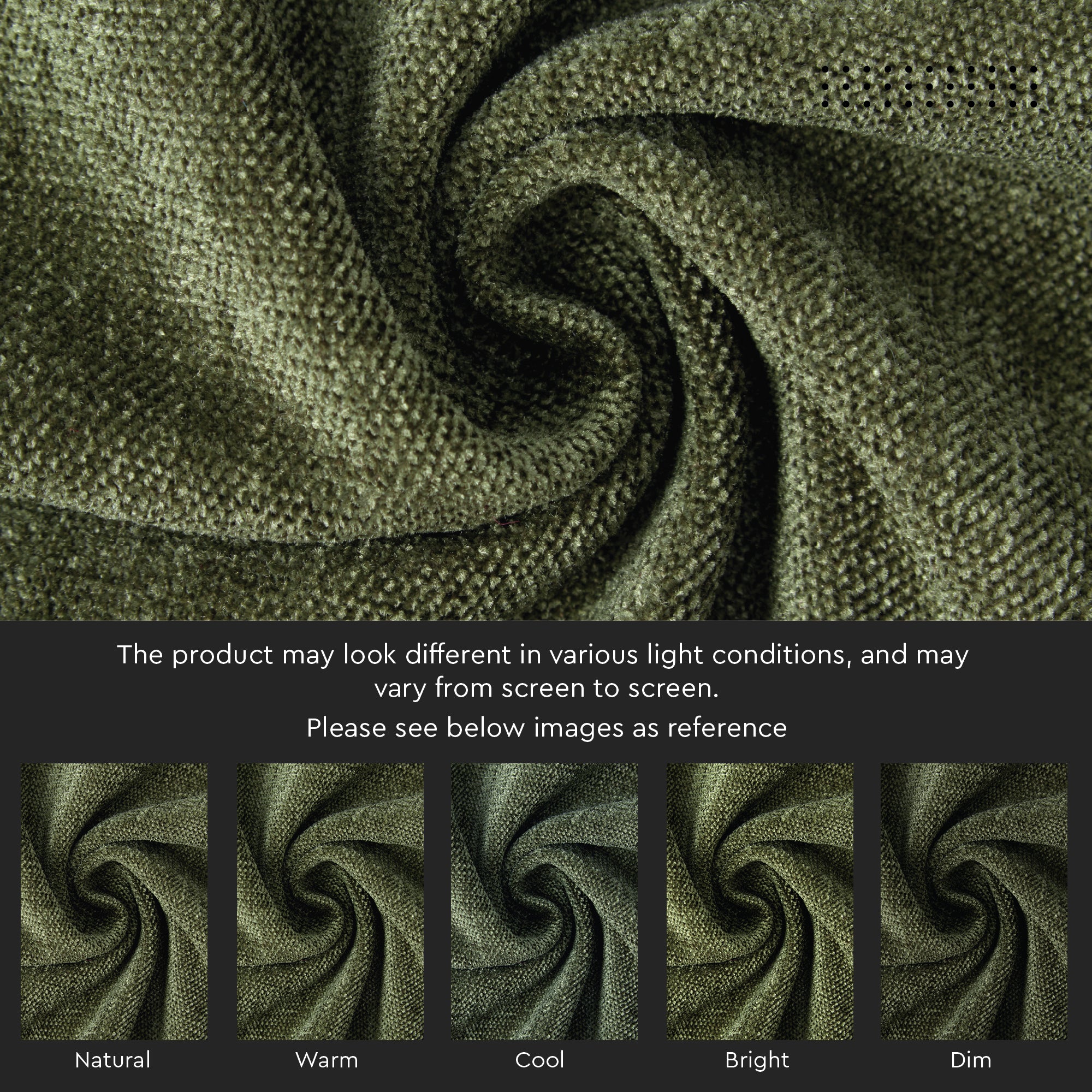 Chenille Moss Cushion Cover (Pack of 2)
