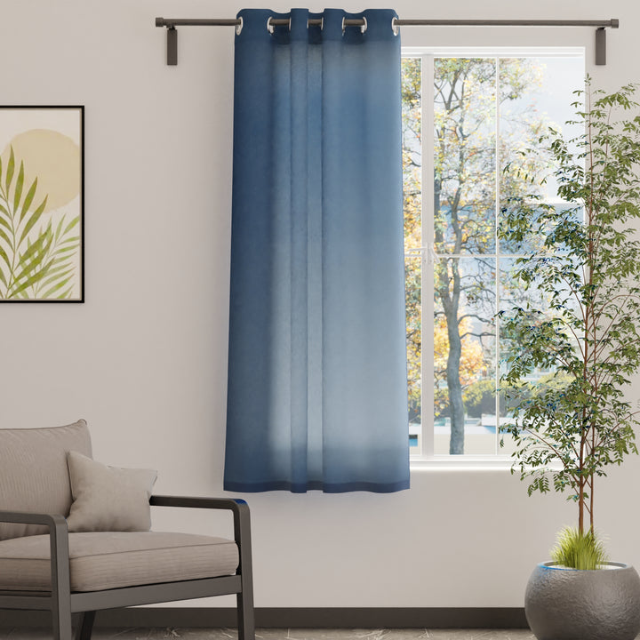Canvas Emerald Curtain (Pack of 1)