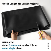 Premium Faux Leather/Rexin Fabric by The Meter 54 Inch Wide | Synthetic Leather Fabric With Soft Feel | Waterproof, Durable | Ideal for Sofa Covers, DIY & Upholstery