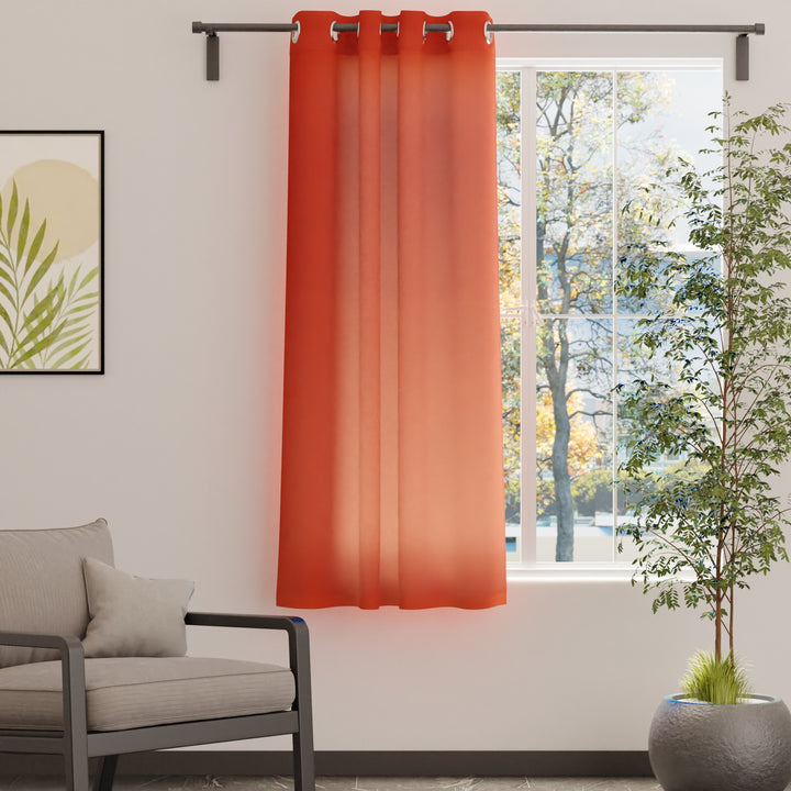 Canvas Brick Curtain (Pack of 1)