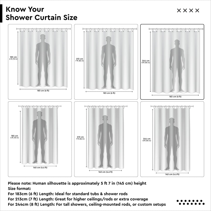 Polyester Boho Maze Beige Shower Curtain (Pack of 1)