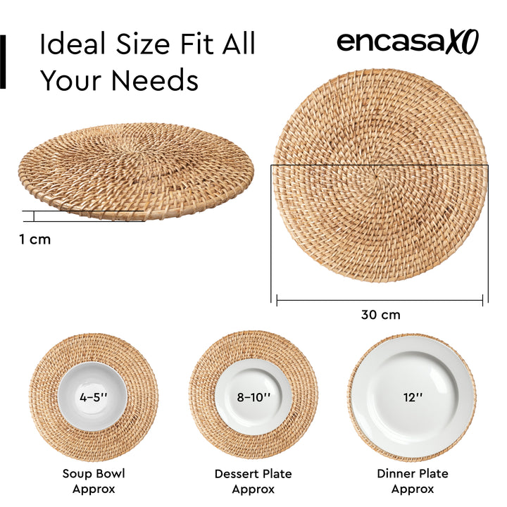 Rattan Cane Natural Placemat