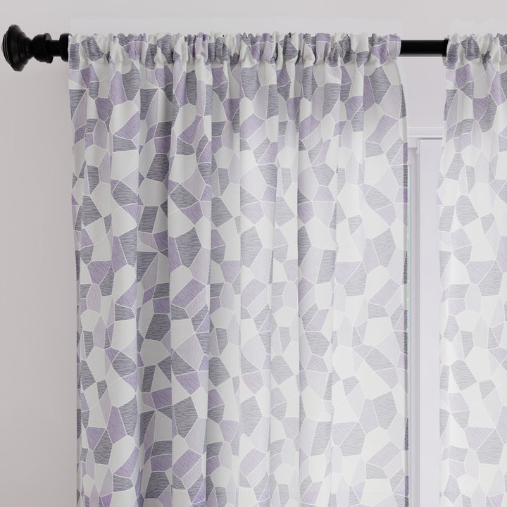 Micro G1 Grey Curtain (Pack of 2)