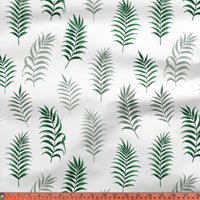 Printed Satin Fabric by Meter | Wide - 58 Inch Width (147 cm) | Soft Polyester Cloth for Curtains, Cushion Covers, Dresses, Kurtis, Crafts, Craft Sewing & Home Decor