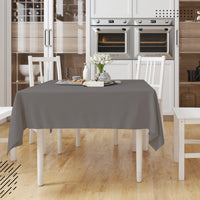 Canvas Grey Table Cloth (Pack of 1)