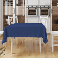 Cotton Cobalt Table Cloth (Pack of 1)