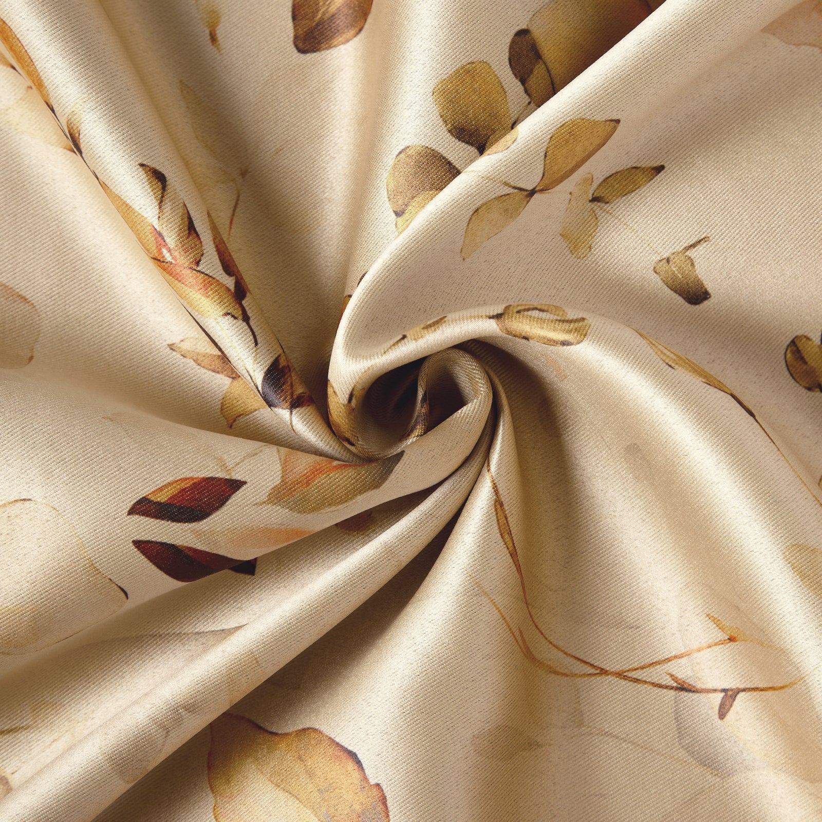 Blackout Polyester Fabric - by The Meter - 100 x 117 cm - Floral Digital Print - Blocks Light, Sound & Heat - Perfect for Blackout Blinds, Door Curtains, Window