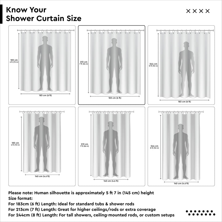 Polyester Boho Maze Sage Shower Curtain (Pack of 1)