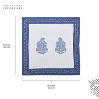 Cotton Indigo-01 Table Napkin