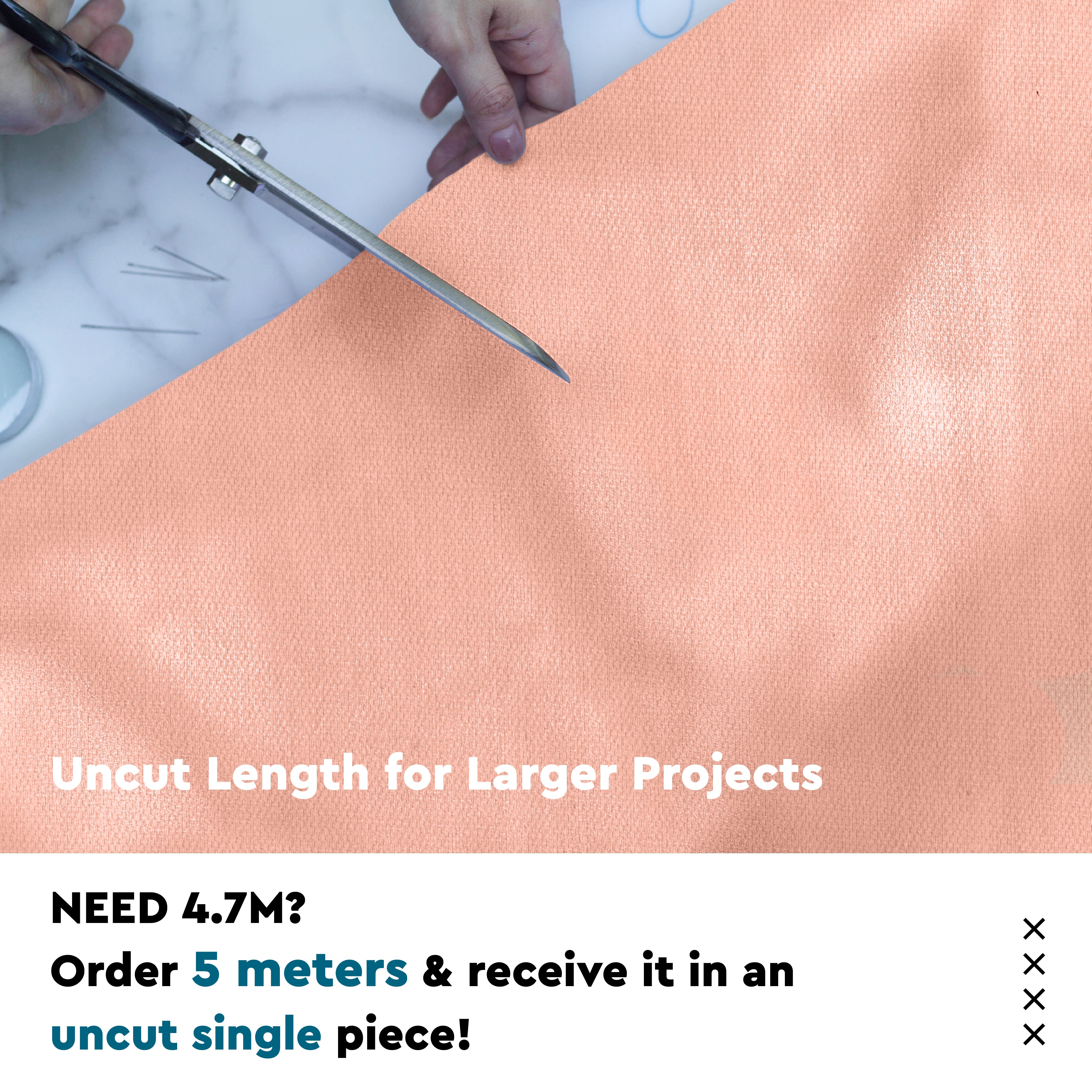 Mercerised Cotton Canvas Fabric, 100x150 cm Wide | Sold by the Metre, Cut to Length | Fabric For Cushions, Sofa Covers, Light Upholstery, Embroidery, Dress Material