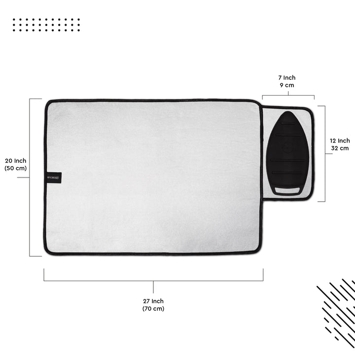 20s Sheeting - Silver Ironing Mat (Pack of 1)