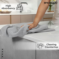 Cotton Multicolor 3 Kitchen Towel (Pack of 12)