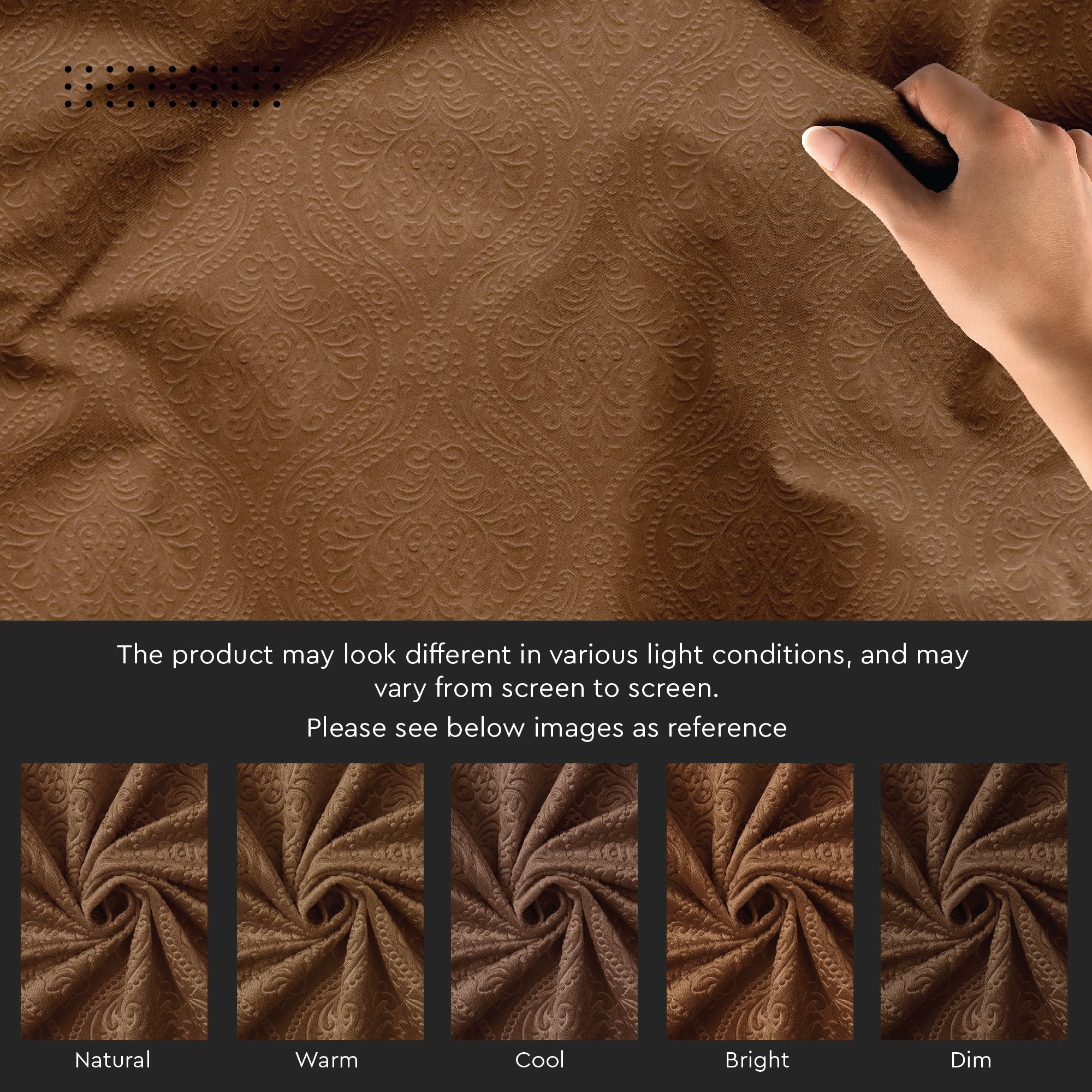 Embossed Velvet Fabric Material By Meter | Sofa Cloth Material | Unstitched Fabric For Making Cushion Cover, Sofa Cover, Backdrop| 175 GSM, Width 54 Inches | Order By Meter