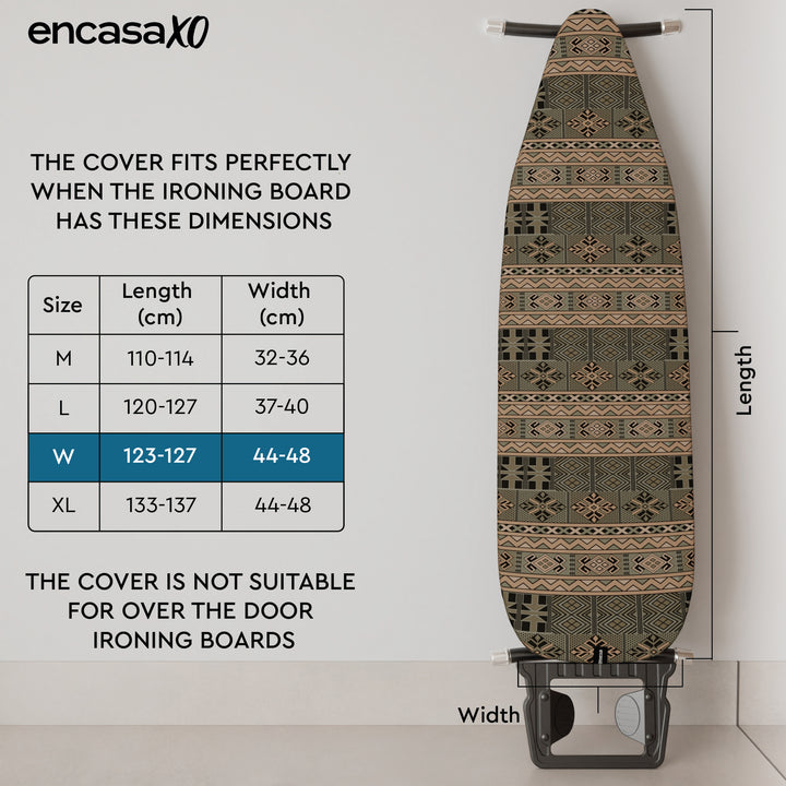 Cotton Canvas African Ironing Board Cover