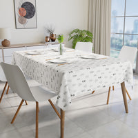 Cotton Black Arrow Table Cloth (Pack of 1)