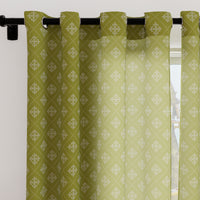 Micro Moroccan Olive Curtain (Pack of 2)