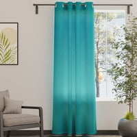 Canvas Azul Blue Curtain (Pack of 1)