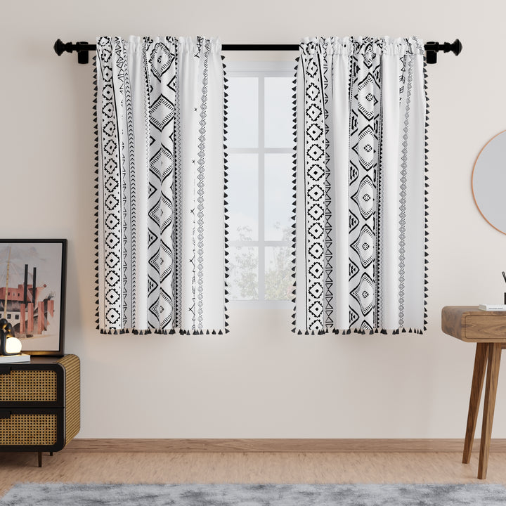 Polyester Boho Panel Curtain (Pack of 2)