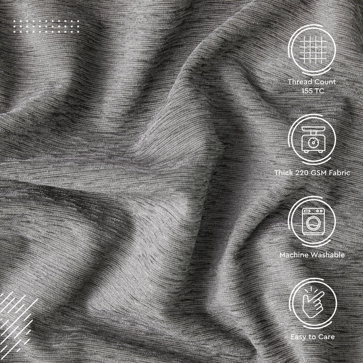 Fine Chenille Fabric by Meters | 54 Inches Wide | 220 GSM And 155 TC | Ideal For Curtain, Cushion, Upholstery, Bags