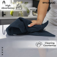 Cotton Multicolor 4 Kitchen Towel (Pack of 12)