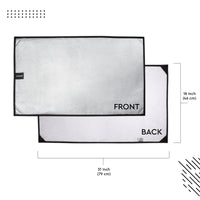 Cotton Silver Magnetic Ironing Mat (Pack of 1)