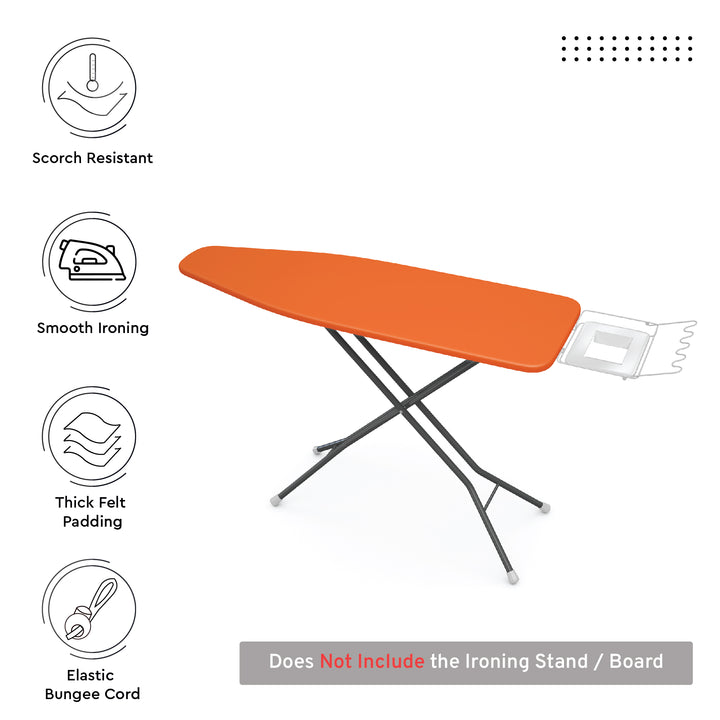 Canvas Orange Ironing Board Cover
