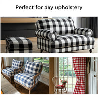 RC Yarn-Dyed Buffalo Beige Checks Fabric (1 Meter)