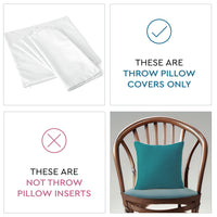 Cotton Azul Blue+Natural Cushion Cover (Pack of 2)