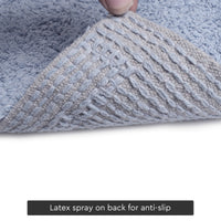 Cotton Light Blue Bathmat (Pack of 2)