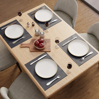 PU Leather Navy Blue Placemat