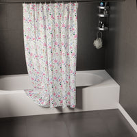 Polyester Garden Shower Curtain (Pack of 1)