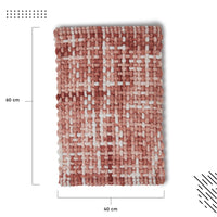 Cotton Orange Bathmat (Pack of 1)