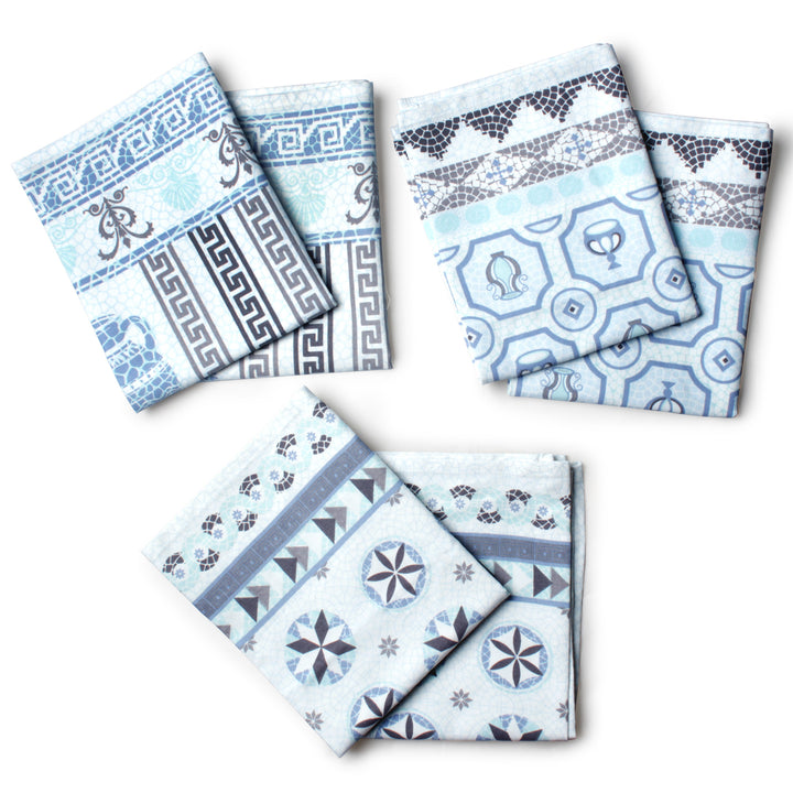 Cotton Mosaic Combo Kitchen Towel