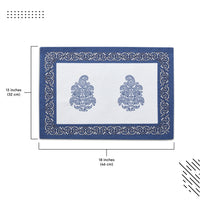 Cotton Indigo-01 Placemat (Pack of 6)