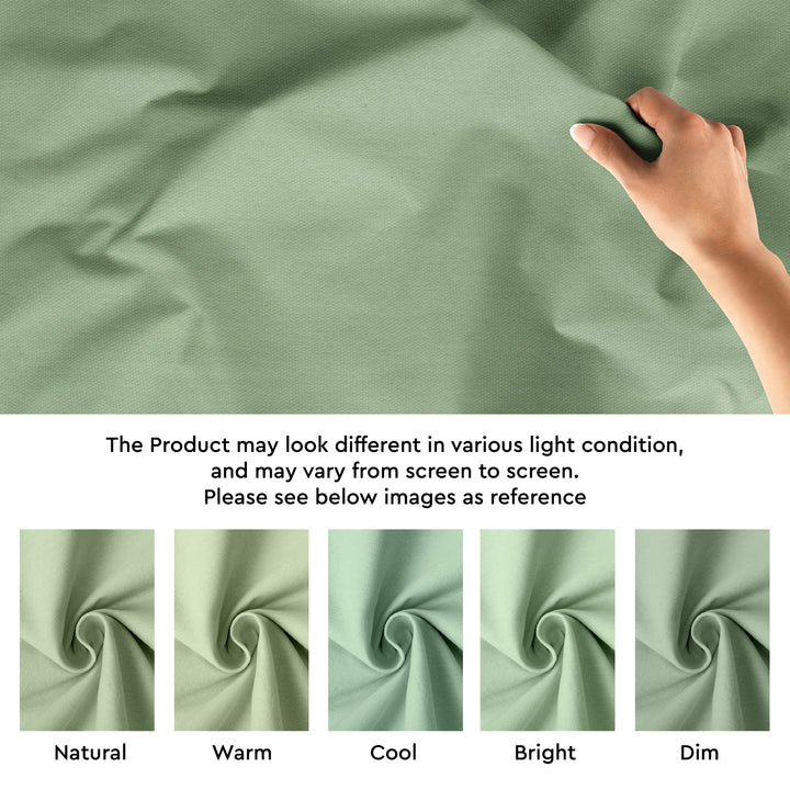 Mercerised Cotton Canvas Fabric, 100x150 cm Wide | Sold by the Metre, Cut to Length | Fabric For Cushions, Sofa Covers, Light Upholstery, Embroidery, Dress Material
