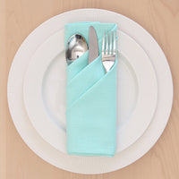 Cotton Egg Blue Table Napkins (Pack of 6)