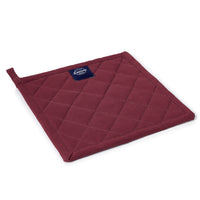 Yarn Dyed Cotton Maroon Potholder (Pack of 4)