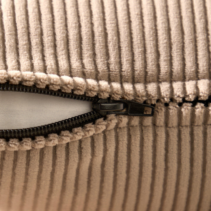 Corduroy Khaki Cushion Cover