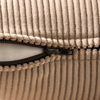 Corduroy Khaki Cushion Cover