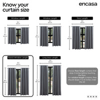 Polyester Blotch Teal Curtain (Pack of 2)