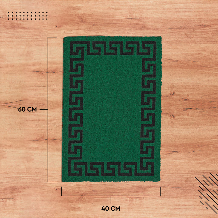Coir Door Mats for Home Entrance Thick Anti-slip Welcome Doormat with PVC Back | Ideal for Indoor, Outdoor, Patio, Home and Office | Durable and Easy to Clean