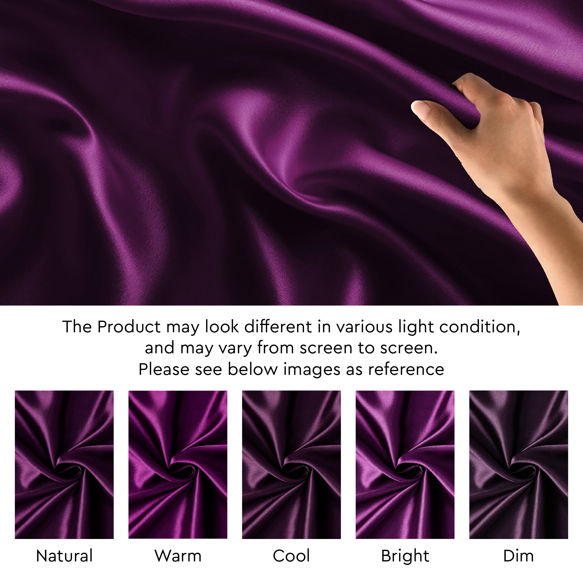 Silky Satin Fabric Material By Meter | 110 Cm Width, Silk & Shiny Fabrics | Fabric For Scrunchies, Dress, Pillowcases, Pajamas, Evening Dress, DIY