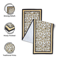Cotton Yellow-02 Table Runner (Pack of 1)