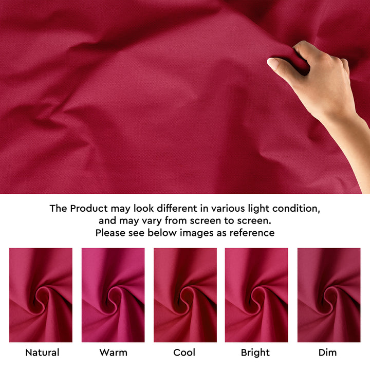 Mercerised Cotton Canvas Fabric, 100x150 cm Wide | Sold by the Metre, Cut to Length | Fabric For Cushions, Sofa Covers, Light Upholstery, Embroidery, Dress Material