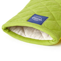 Cotton Lime Green Oven Gloves (Pack of 2)